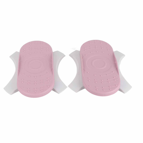 Split Waist Twisting Disc Exercise Waist Thinning Twisting Device Small Mute Figure Training Equipment Massage Type Pink