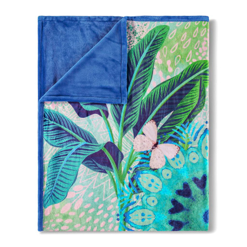HIP Plaid ISARA 130x160cm Blue