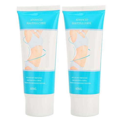 2pcs Body Slimming Cream Gentle Natural Safe Moisturizing Shaping Weight Loss Cream for Arm Leg