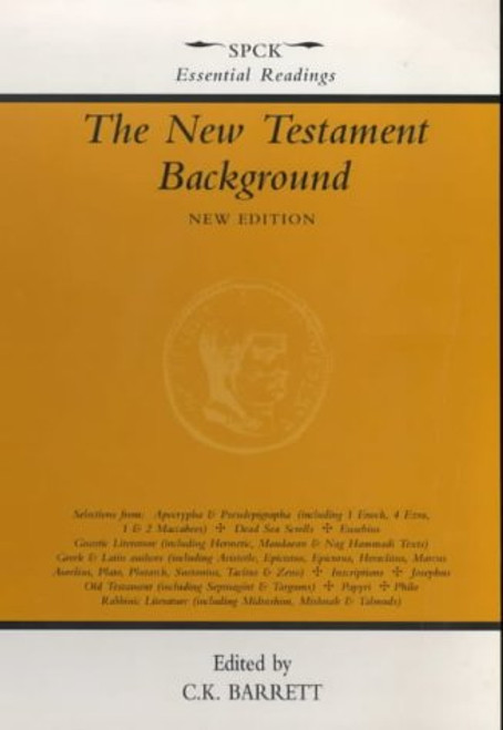 The New Testament Background: Selected Documents