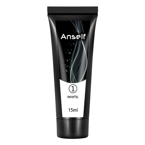 Anself DIY Nail Extension Set 3 Colors 15ml Nail Glue + 100Pcs Nail Molds + Nail Lamp + Nail File + Crystal Pen + Nail Clip