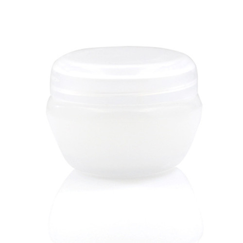 Empty Container Jars Sealing Cover Prevent Leakage Cream Separately Storage Box for Lotions Makeup CosmeticsTransparent 5g/0.18oz