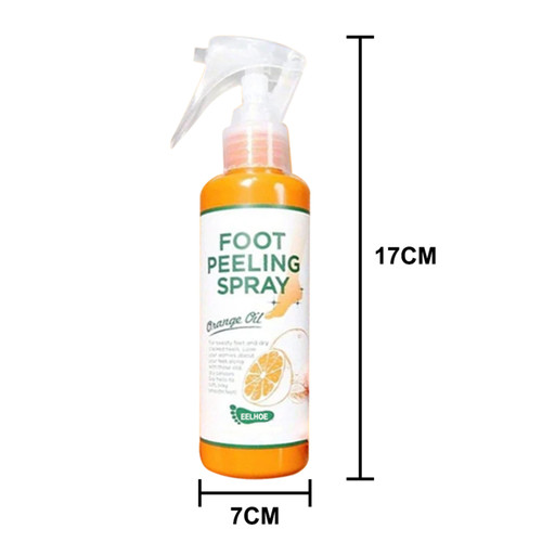 EELHOE Foot Repair Nursing Spray Orange Tea Tree Variour Fruit Acids Foot Care Liquid