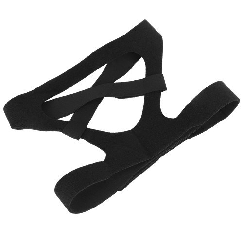 Washable Respirator Mask Head Band Breathable Respirator Face Mask Headband (Black)