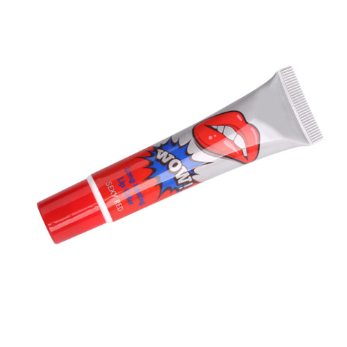 1PCS Advanced Color Peeling Lip Gloss 6 Color Tone Lasting Waterproof Lip Ploss