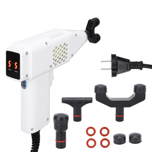 Electric Chiropractic Adjusting Tool Strength Adjustable Pain Relief Spine Massager for Neck 100‑240V US Plug