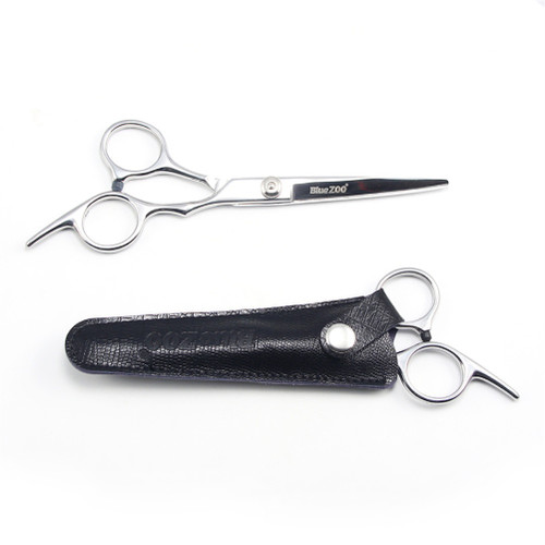 Professional Barber Hair Cutting Scissors Shears Stainless Steel Barber Scissors Mustache Scissors