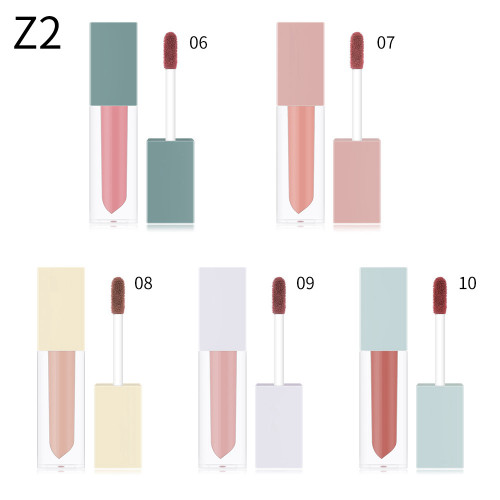 Miss Rose Matte Lip Gloss Long Lasting Waterproof Liquid Lipstick Cosmetic Makeup Tool5Pcs Z2