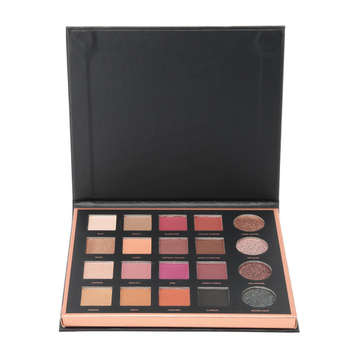 FOCALLURE 20 Colors Matte Eyeshadow Makeup Waterproof Cosmetic Eyeshadow Plate 0.7oz