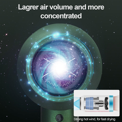 Bestauty Hair Dryer 3 Speeds Adjustable Fast Drying Hairdryer Blow Dryer Hot / Cold Wind with 3 Nozzles Diffusers Portable Hair Styling Tools for Home Travel