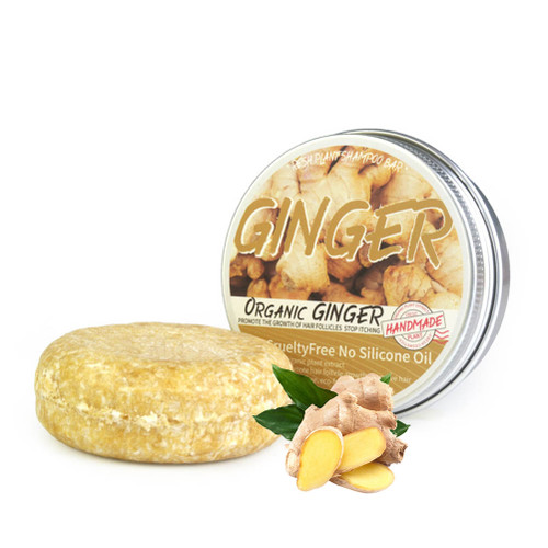 Ginger Hair Regrowth Shampoo Bar Anti Hair Loss Natural Ginger Shampoo Soap Oil Control Shampoo Bar for Hair Growth