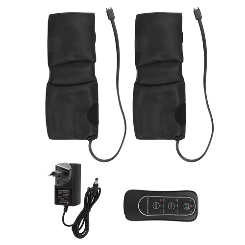 Air Compression Leg Massager Household Heating Adjustable Leg Massage Wrap Device 100‑240VEU Plug