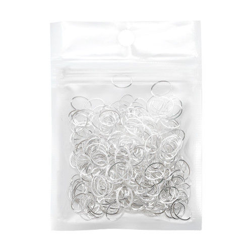 500Pcs/Bag Nail Art Decoration Metal Circle Hollow Out Manicure Patch(#11)