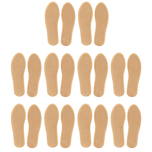 10 Pairs Insole Foot Warmers Disposable Long Lasting Safe Wormwood Heating Foot Insole for Women 36‑39