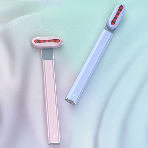 Rotatable Beauty Device Eye Massager Red Light Therapy Hot Compress Microcurrent Vibration Anti-aging Anti-Wrinkle Skin Tightening Magnetic Charging