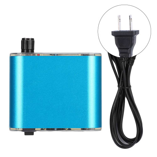 Professional Adjustable Tattoo Machine Power Supply Tattoo Power Source with LCD Blue