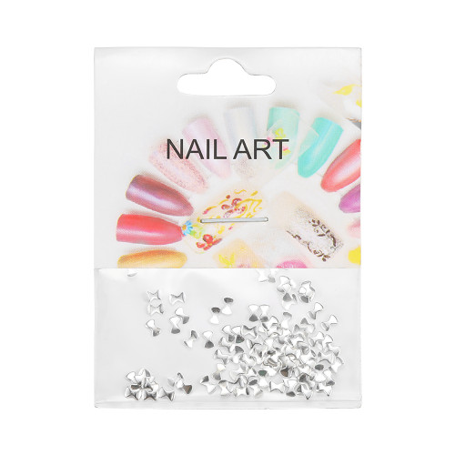 50Pcs/Bag Nail Art Decoration Metal Rivet Manicure Patch(#14)