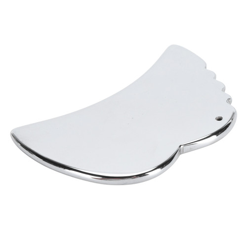 Wing Shaped Terahertz Stone Gua Sha Facial Tool for SPA Acupuncture Trigger Point Deep Tissue Massage Scraping Tool for Back Legs Arms