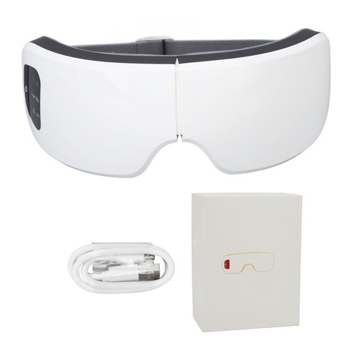 Electric Eye Massager Gas Bag Hot Compress Relieve Fatigue Eye Massage Care Machine with Music