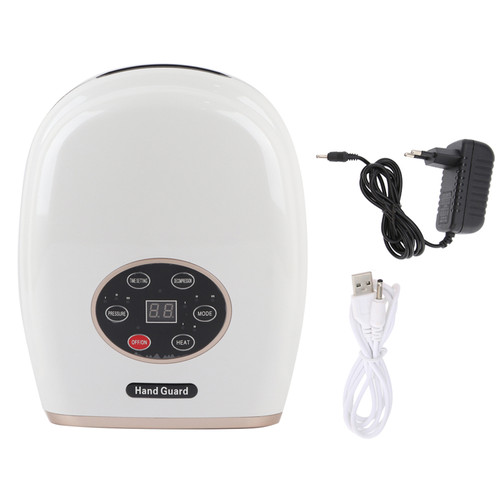 Electric Hand Massager Finger Acupoint Massage Pain Relief Office Home Hand Care Tool White