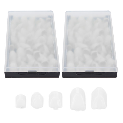 120pcs Safe Dental Temporary Crown Front Teeth Fake Teeth Veneers Tooth Replacement Kit