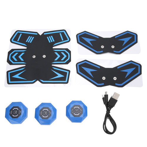 Abdominal Muscle Stimulator Patch EMS Smart Home Fitness Muscle Massage Sticker AFS‑506B