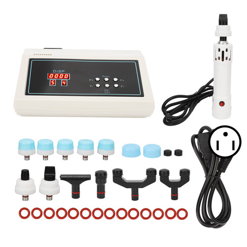 Shockwave Therapy Machine Extracorporeal Shockwave Therapy Machine ED Therapy Machine White 100‑240V US Plug