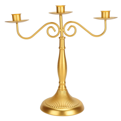 Candle Stand Durable Exquisite Meticulous Elegant Design Convenient Fixation Home Decoration