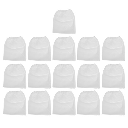 15pcs Nail Vacuum Cleaner Bag Single Fan Nail Dust Collector Bag Manicure Tool Accessory