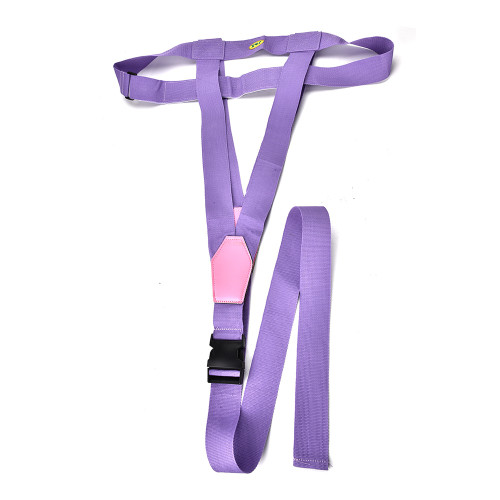 Elderly Patient Wheelchair Belt Band Adjustable Safety Harness Strap Purple
