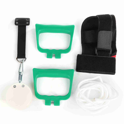 Shoulder Exercise Pulley Over Door Upper Limb Trainer with Ergonomic Handle for Home Use