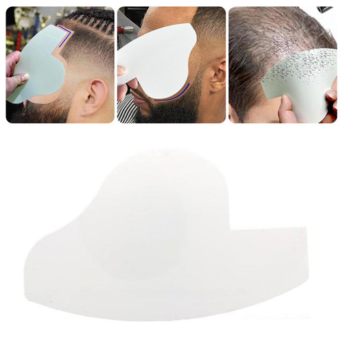 Hairline Optimizer Hairline Enhancing Card Barber Line Up Beard Shaping Template Beard Design Template Model Hairdressing Hair Styling Tool