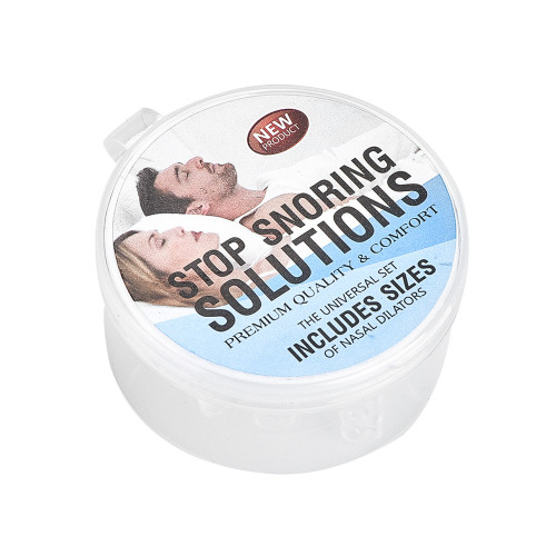 4 sizes Silicone Anti Snoring Nasal Dilators Apnea Aid Device Stop Snoring Nose Clip