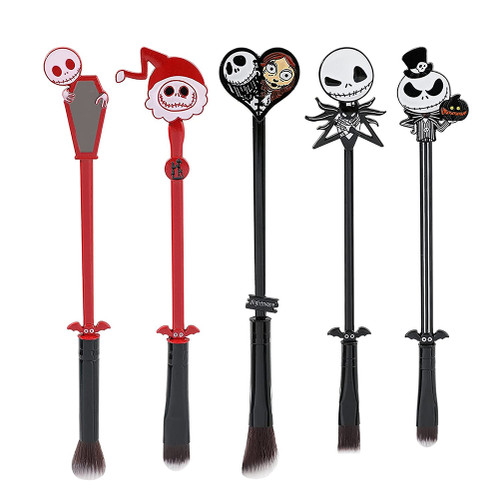 Christmas Movie Makeup Brushes Set Cosmetic Cosplay Makeup Brush Set with Storage Bag Gift for Women