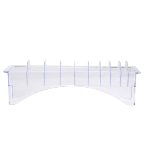 Limit Comb Storage Box Hair Clipper Positioning Caliper Comb Organizer Case10 Slots