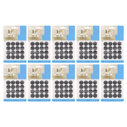 160PCS Round Furniture Pads Shock Absorption Thickened Table Chair Leg Mat Home Floor Protector
