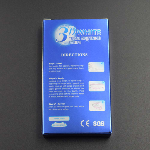 Dental White Advanced Teeth Whitening Stickers Teeth Whitener Strips Oral Hygiene Tool