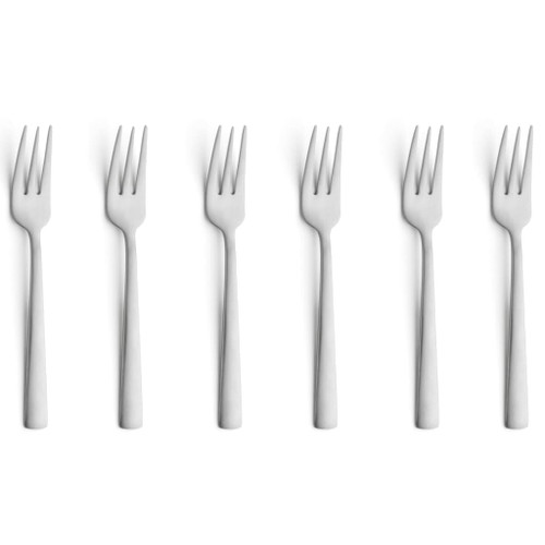 Amefa 6 Piece Cake Fork Set Ventura