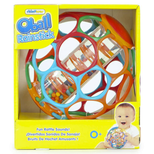Oball Hochet "Rollin' Rainstick" Multicolore