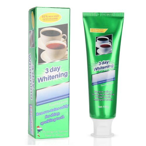 100g Fresh Herbal Mint Toothpaste Whitening Coffee Tea Stains Removal  Anti Halitosis Oral Care
