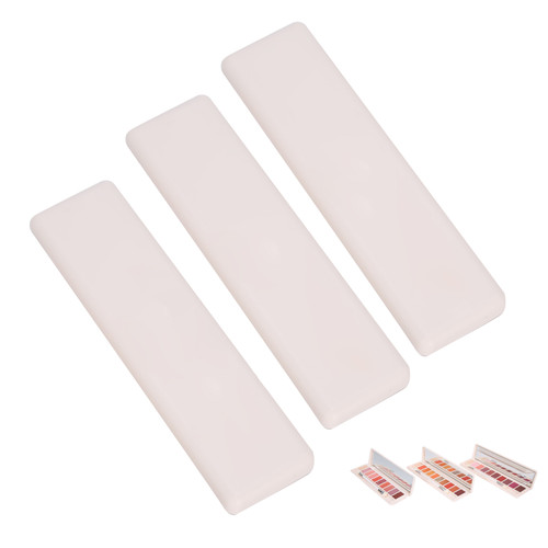 3pcs FOCALLURE 10 Colors Eye Shadow Glazed Eyeshadow Plate LongLasting Eye Cosmetic Tool