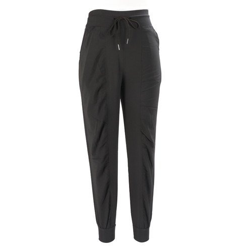 Running Pants Polyester Drawstring Closure Quickly Drying Breathable Fitness Trousers Olive Drab XXL