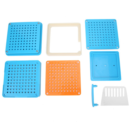 100 Holes Empty Capsule Plates Board Powder Tool Capsules Filling Machine