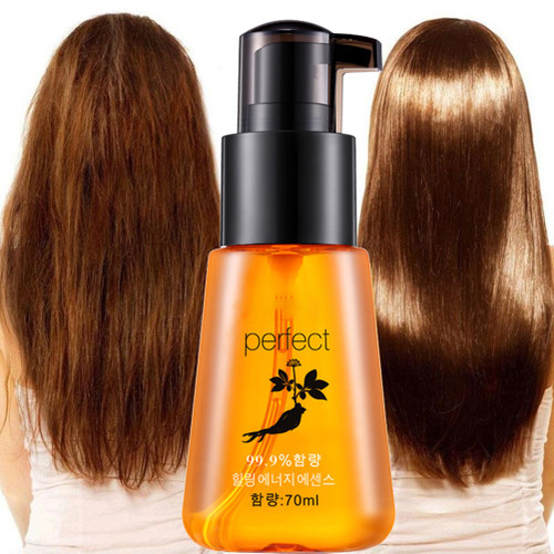 70ml Hair Care Essential Oil Straight and Curl Hair Care Serum Oil for Dry and Damaged Hair