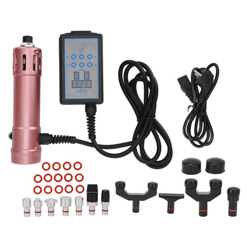 Extracorporeal Shock Wave Machine ED Electromagnetic Shock Wave Therapy Machine Rose Gold