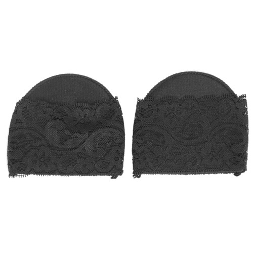 Forefoot Cushion Pad Women High Heel Shoes Foot Protection AntiSlip Forefoot Sleeve Pads(Black )