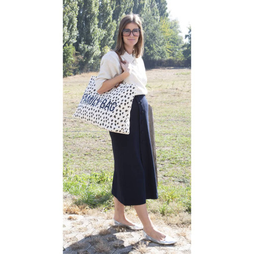 CHILDHOME Family Bag Canvas Leopard