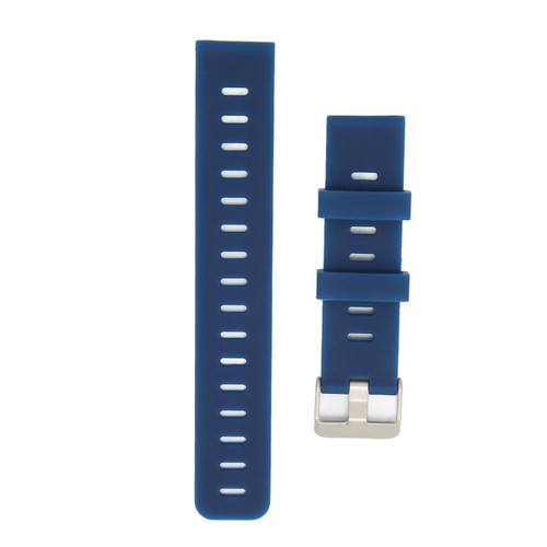 20mm Soft Silicone Watch Band Strap Wristband Replacement with Flat Head Air Holes for Amazfit GTS 3Blue