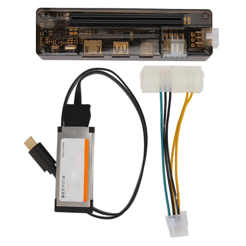 Laptop External Independent Video Card Dock 6Pin 8Pin Output PCIE X16 USB Data Cable Interface Expresscard EXP GDC Expresscard
