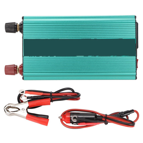 Power Inverter DC 12V to AC  Multipurpose Intelligent Sine Wave Power Converter for Car Automobile